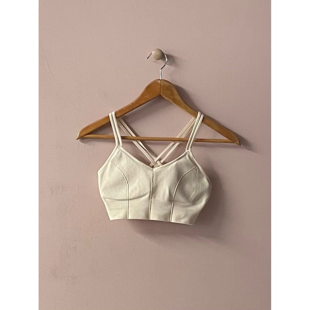 Forever 21 Nude Sports Bra Size S/M GUC